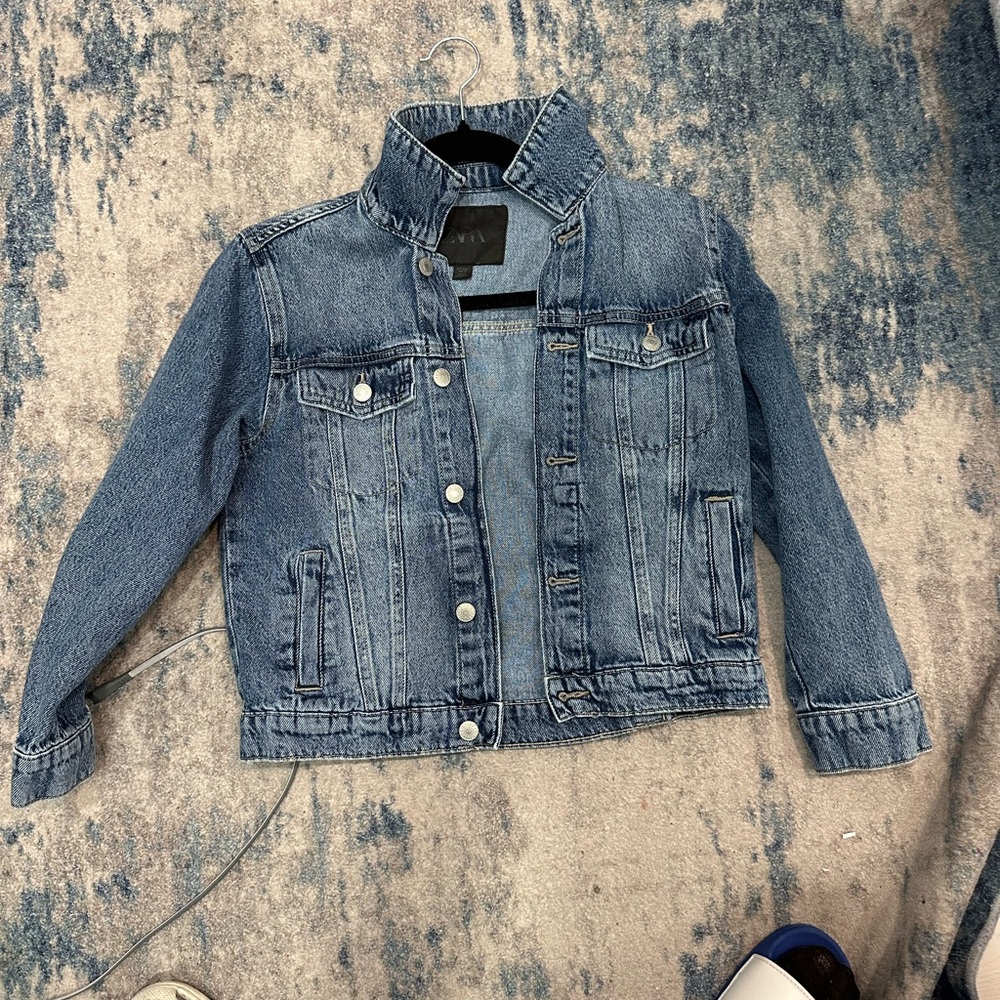 Zara Kids Light Blue Denim Jacket